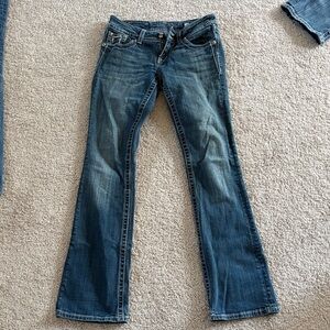 Miss Me Dark Blue Boot Cut Jeans